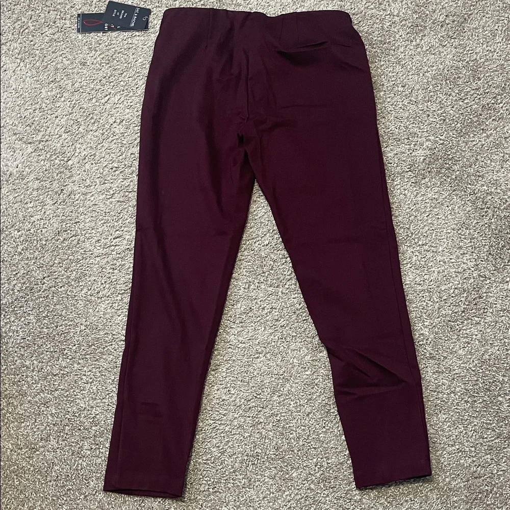 NWT Zac & Rachel Wine Pants - Picture 7 of 7